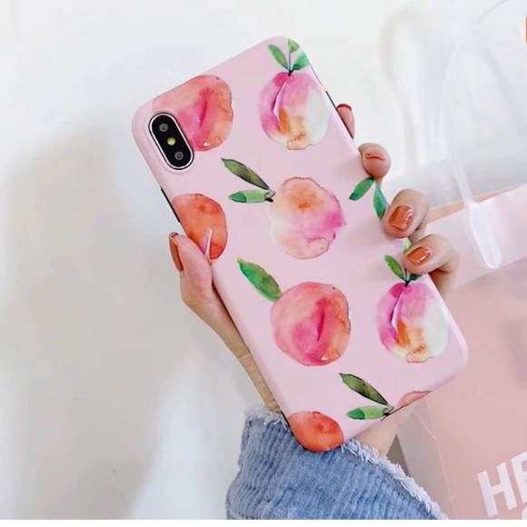 Accessories - NEW iPhone X / XS / XS MAX Spring Peach Case
